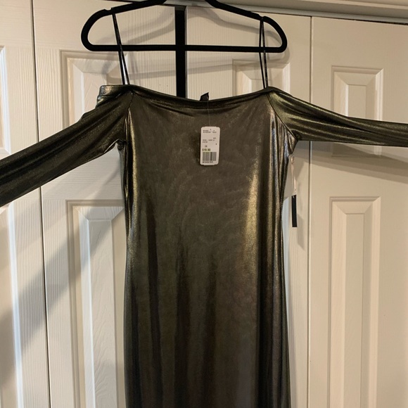 Body on pewter party dress - Picture 1 of 6